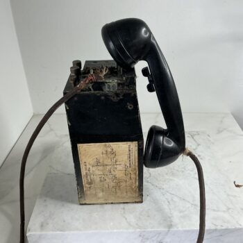 Originele Amerikaanse EE-8 veldtelefoon – Kellogg Switchboard – ca. 1937