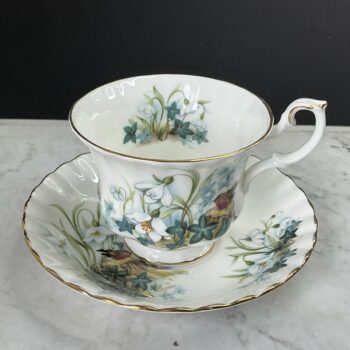 Royal Albert Ivy Glade theekop en schotel – Country Life – vintage