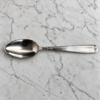 Vintage Gero verzilverde dinerlepel model 431 Rokje Georg Nilsson – Art Deco verzilverd bestek – vintage Gero 90