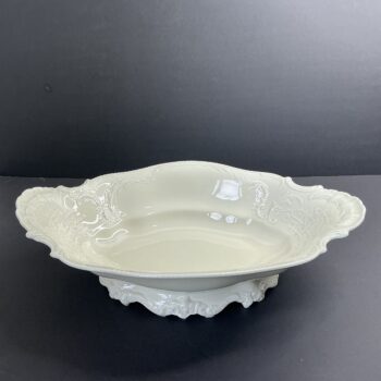 Rosenthal Sanssouci Grote Ovale Schaal op Voet | Ivoorwit Porselein | 35 cm
