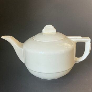Vintage Art Deco Theepot Société Céramique Maastricht | Model Dordrecht | Jaren 30